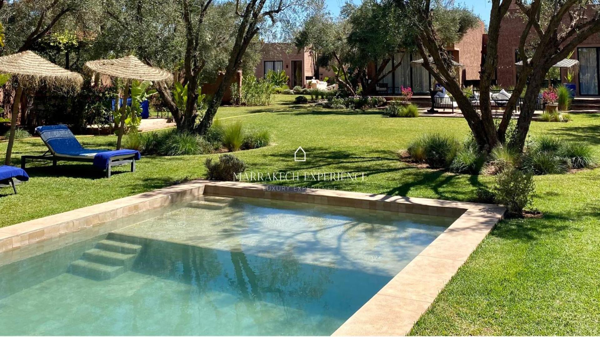 Jardin Bleu Villa Marrakesh Buitenkant foto