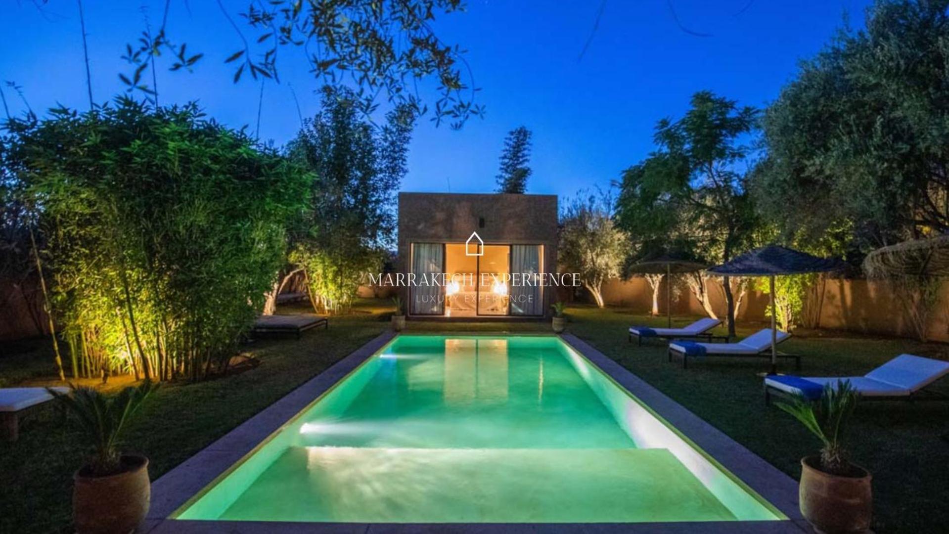 Jardin Bleu Villa Marrakesh Buitenkant foto
