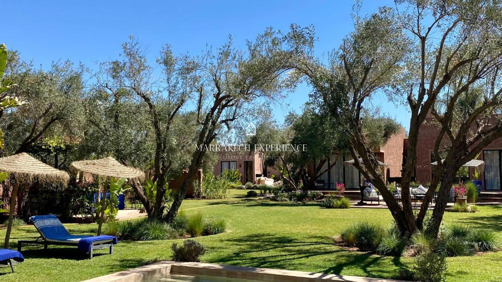 Jardin Bleu Villa Marrakesh Buitenkant foto